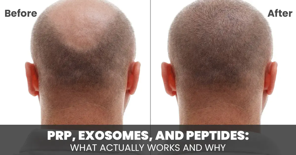 PRP, Exosomes, and Peptides: What Actually Works and Why