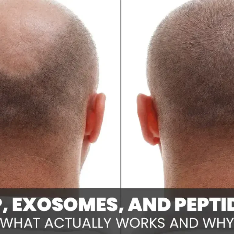 PRP, Exosomes, and Peptides: What Actually Works and Why